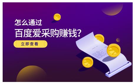 大王·怎么通过百度爱采购赚钱，已经通过百度爱采购完成200多万的销量-副业资源站 | 数域行者