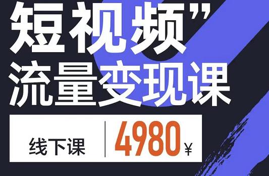 参哥·短视频流量变现课，学成即可上路，抓住时代的红利-副业资源站 | 数域行者