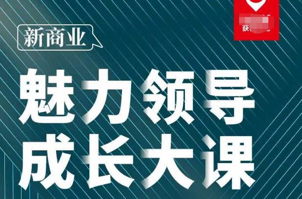 张琦·新商业魅力领导成长大课2023新版，高效管理必修课（30节）-副业资源站 | 数域行者