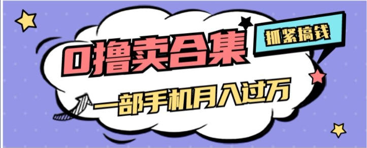 0撸项目月入过万，售卖全套ai工具合集，一单29.9元，一部手机即可【揭秘】-副业资源站 | 数域行者