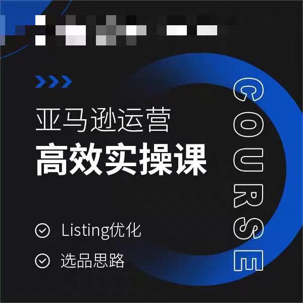 亚马逊运营高效实操课，Listing优化，选品思路-副业资源站 | 数域行者