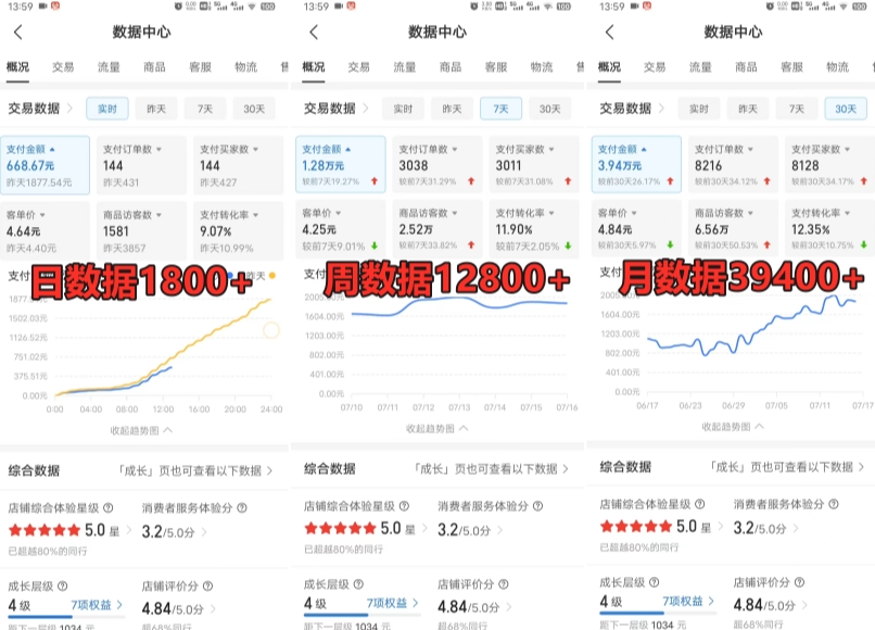 拼多多虚拟电商训练营月入30000+你也行，暴利稳定长久，副业首选-副业资源站 | 数域行者