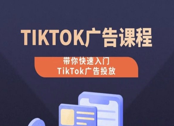 TikTok广告投放课程，从0-1实操课，带你快速入门TikTok广告投放-副业资源站 | 数域行者