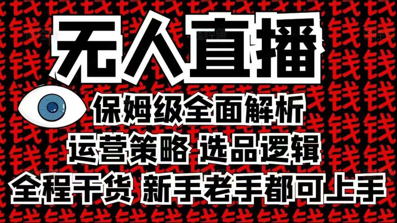 2025无人直播这么做就对了，保姆级全面解析，全程干货，新手老手都可上手-副业资源站 | 数域行者